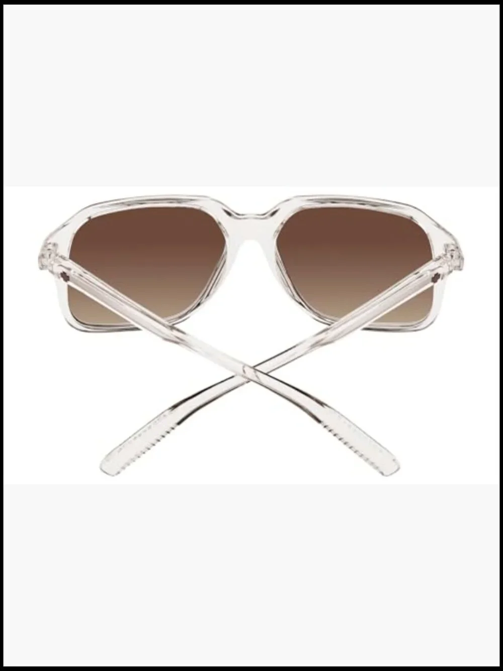 Rectangular Aviator Sunglasses, Bioplastic Frame, UV Protection